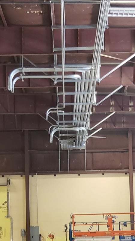 Energy efficient electrical lighting installation