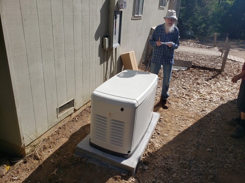EV charger electrical installation
